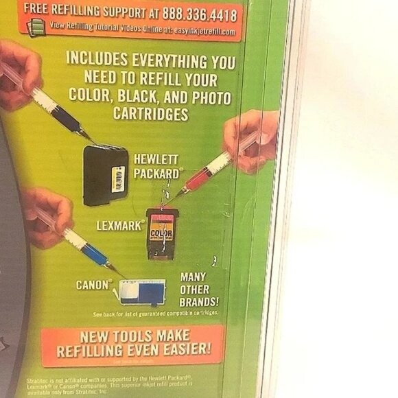 New and Sealed INKJET Refill Kit - Picture 16 of 16